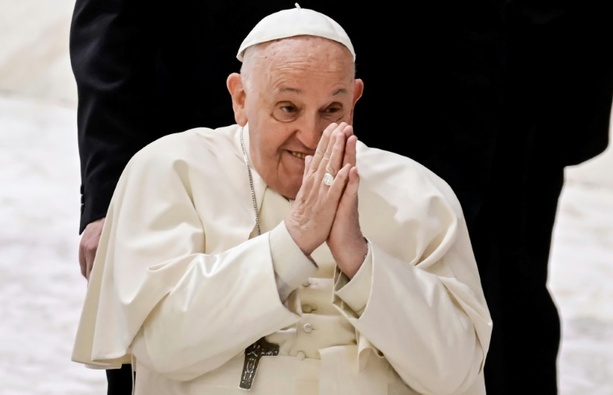 Bild vergrößern: Papst unternimmt erste Reise seit Monaten und besucht Venedig