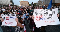 Neuer Massenprotest in Georgien gegen Gesetz zur 