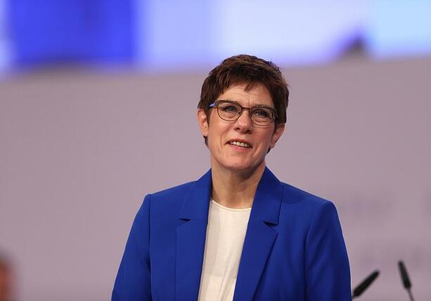 Bild vergrößern: Kramp-Karrenbauer kündigt Teilnahme an CDU-Parteitag an