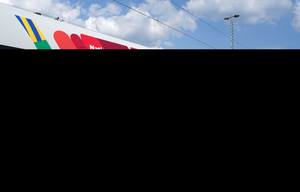 Deutsche Bahn zur EM - ICE im Fußball-Design