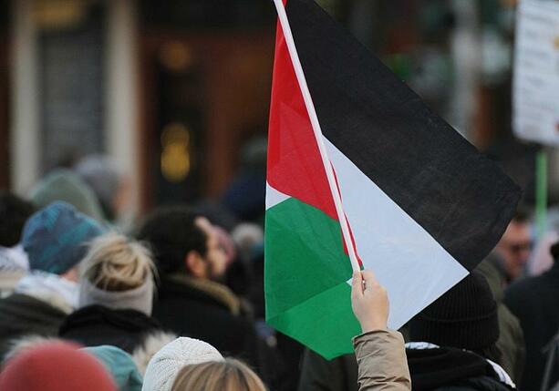 Bild vergrößern: Studentenverbände fordern Vorgehen gegen Pro-Palästina-Camps