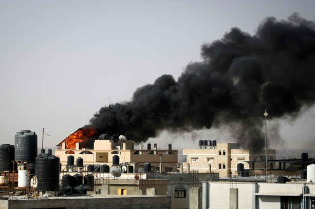 Bild vergrößern: Israel greift Rafah trotz US-Drohung mit Waffen-Lieferstopp weiter an