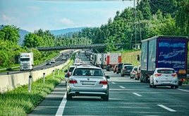Hochbetrieb auf Hessens Autobahnen