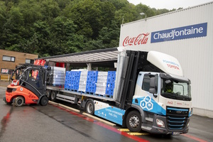 Testprogramm für Wasserstoff-Lkw - Saubere Brause-Sause