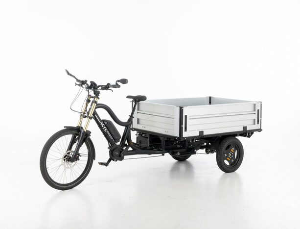 Bildergalerie: XCYC Pickup mit Kipper-Aufbau - Kleinlaster mit Pedalantrieb