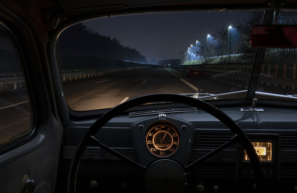 Bild vergr&ouml;&szlig;ern: Umfrage zu Sehvermögen von Autofahrern - Frauen sehen nachts schlechter 