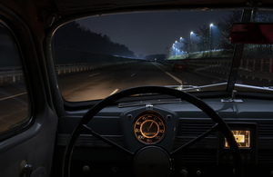 Umfrage zu Sehvermögen von Autofahrern - Frauen sehen nachts schlechter 