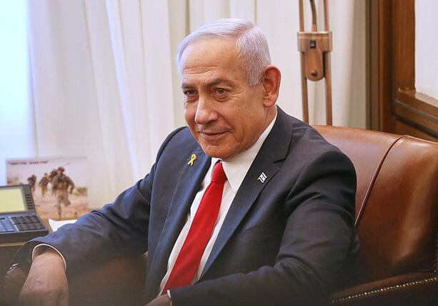 Bild vergrößern: Berichte: Netanjahu will Militäreinsatz in Gaza ausweiten