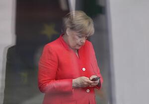Angela Merkel verzichtet auf soziale Medien