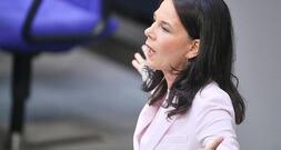 Baerbock warnt vor Gebietsabtretungen in der Ukraine