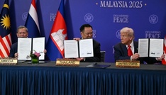 Trump schwört Thailand und Kambodscha erneut auf Frieden ein