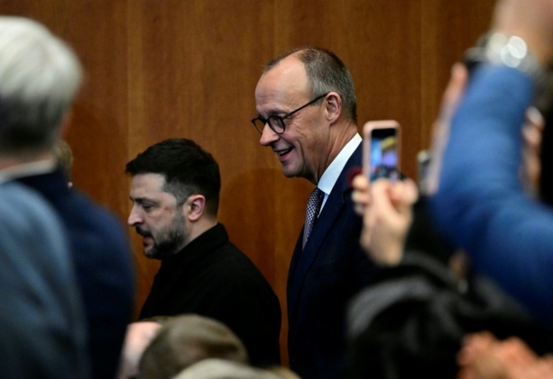 Bild vergr&ouml;&szlig;ern: Ukraine: Merz warnt EU vor Folgen einer Blockade der Nutzung russischen Vermögens