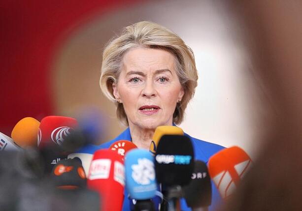 Bild vergr&ouml;&szlig;ern: Von der Leyen drängt auf grünes Licht für Mercosur-Abkommen