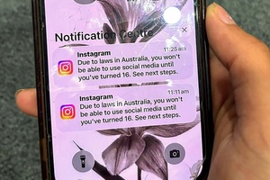 Social-Media-Verbot unter 16: Fast fünf Millionen Konten in Australien blockiert