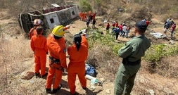 Bus auf Pilgerfahrt verunglückt: Mindestens 16 Tote bei Unfall in Brasilien