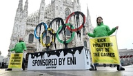Greenpeace protestiert in Mailand gegen Ölkonzern Eni als Olympia-Sponsor