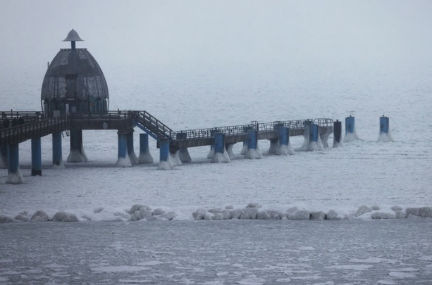 Bild vergr&ouml;&szlig;ern: Pegelstand der Ostsee niedrig wie nie - Forscher warten auf riesigen Wassereinbruch