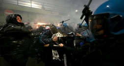 Zusammenstöße bei Protesten gegen Olympische Spiele und US-Behörde ICE in Mailand