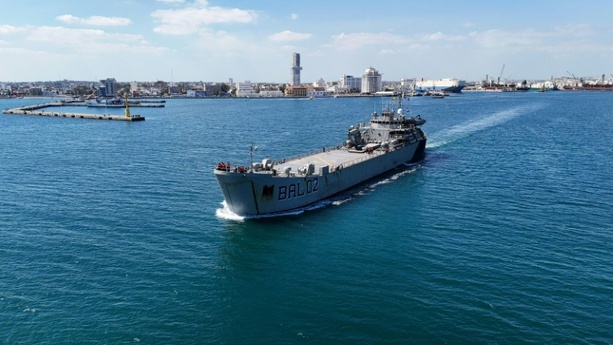 Bild vergr&ouml;&szlig;ern: Mexiko entsendet zwei Schiffe mit Hilfslieferungen nach Kuba