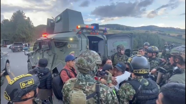 Bild vergr&ouml;&szlig;ern: Kolumbien: Senatorin und indigene Aktivistin kurzzeitig entführt