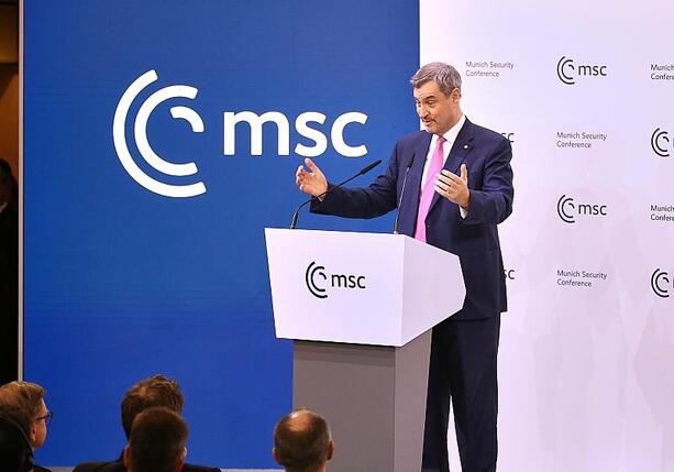 Bild vergr&ouml;&szlig;ern: Söder warnt vor Bruch mit den USA