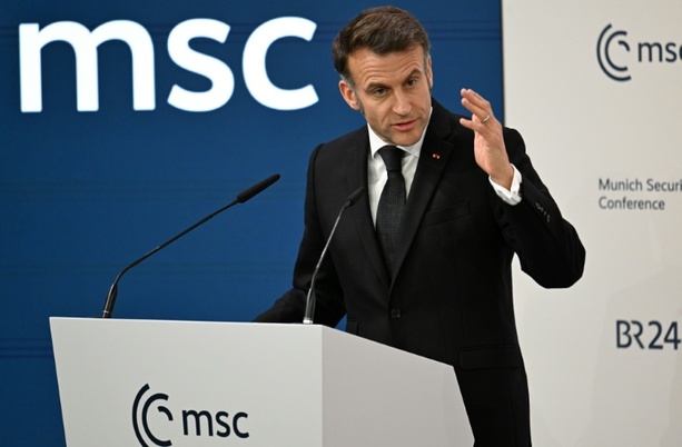 Bild vergr&ouml;&szlig;ern: Macron beharrt auf europäischer Beteiligung an Ukraine-Verhandlungen