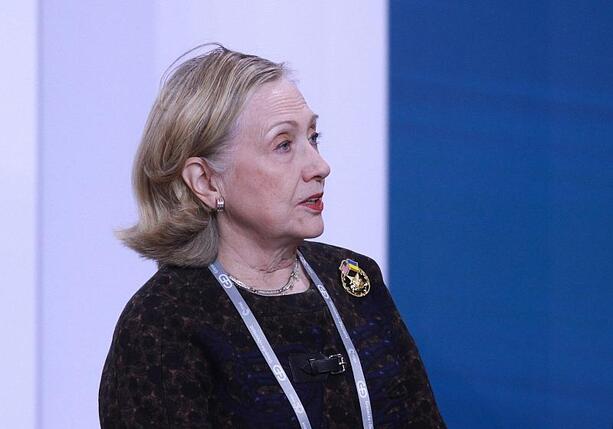 Bild vergr&ouml;&szlig;ern: Hillary Clinton: Trump behindert Epstein-Aufklärung