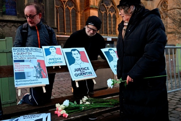 Bild vergr&ouml;&szlig;ern: Macron ruft vor geplantem Gedenkmarsch für ultrarechten Aktivisten zur Ruhe auf