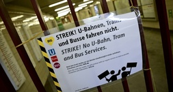 Verdi: Bundesweite Streiks im öffentlichen Nahverkehr haben begonnen