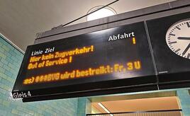 Warnstreiks legen fast überall Nahverkehr lahm