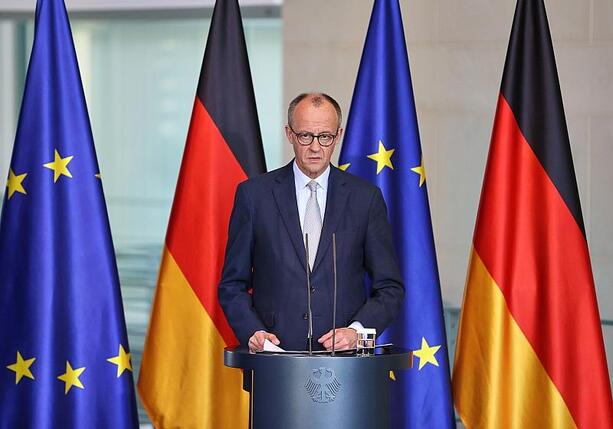 Bild vergr&ouml;&szlig;ern: Merz will USA und Israel nicht belehren