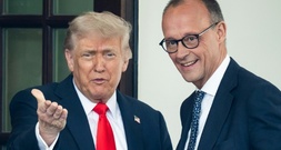 Merz am Weißen Haus eingetroffen