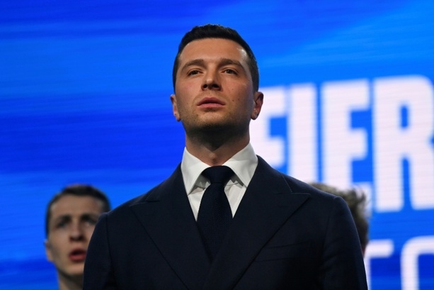 Bild vergr&ouml;&szlig;ern: Präsidentenwahl in Frankreich: Rechtspopulist Bardella in Umfrage vorn