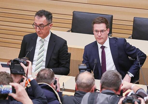 Bild vergr&ouml;&szlig;ern: Banaszak bezeichnet Amtszeit-Teilung im Ländle als Quatsch