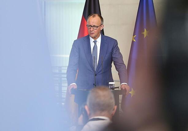 Bild vergr&ouml;&szlig;ern: Merz warnt Israel vor weiteren Annexionsschritten im Westjordanland