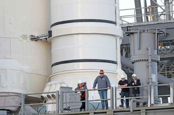 Bild vergr&ouml;&szlig;ern: Nasa: Artemis-2-Mission Richtung Mond könnte Anfang April starten