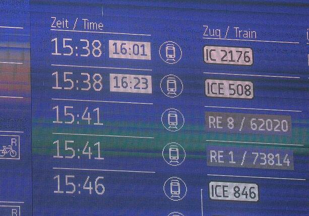 Bild vergr&ouml;&szlig;ern: Bahn zahlte 2025 etwa 156 Millionen Euro an Entschädigungen