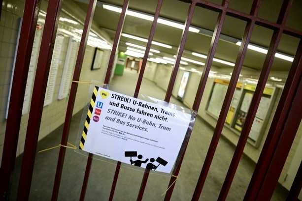 Bild vergr&ouml;&szlig;ern: Streiks im Nahverkehr am Donnerstag in mindestens fünf Bundesländern