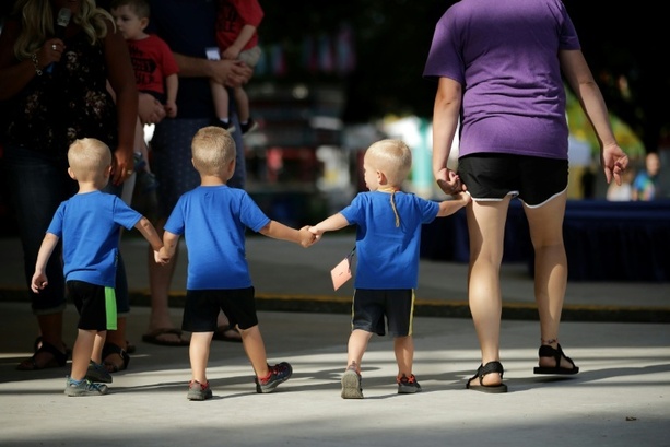 Bild vergr&ouml;&szlig;ern: Zahl von Mehrlingsgeburten geht weiter zurück