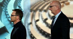 Start der rot-schwarzen Landesregierung: Neue Minister in Brandenburg vereidigt