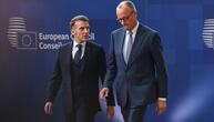 Merz und Macron demonstrieren beim EU-Gipfel Geschlossenheit