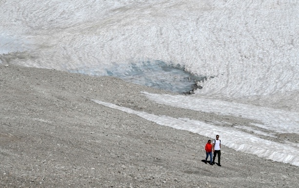 Bild vergr&ouml;&szlig;ern: Deutschlands Gletscher schmelzen in Rekordtempo - Verschwinden absehbar