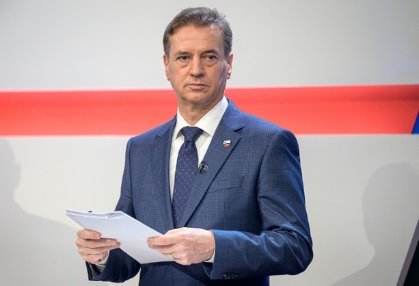 Bild vergr&ouml;&szlig;ern: Prognose: Liberale Partei von Regierungschef Golob bei Wahl in Slowenien knapp vorn