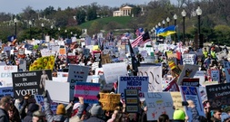 US-weite Großdemonstrationen gegen US-Präsident Trump begonnen