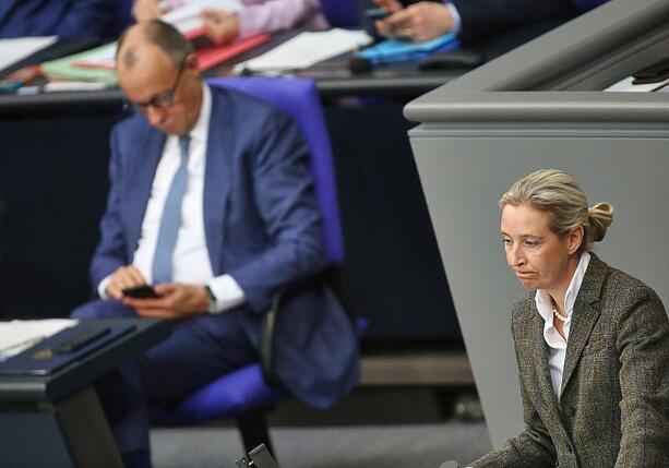 Bild vergr&ouml;&szlig;ern: Insa: AfD zieht mit Union gleich