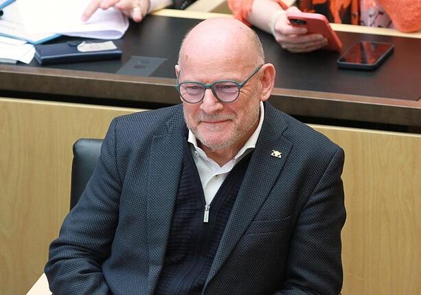 Bild vergr&ouml;&szlig;ern: Hermann sieht Pazifisten in der Minderheit bei den Grünen