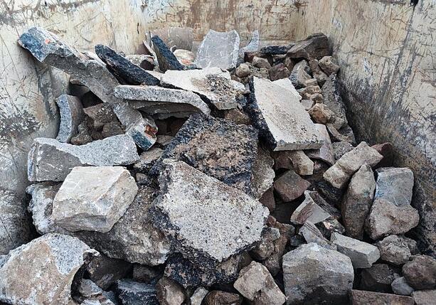 Bild vergr&ouml;&szlig;ern: Weniger Bauabfälle aufbereitet