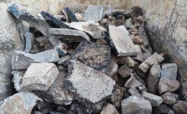 Weniger Bauabfälle aufbereitet