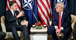Nach Äußerungen zu möglichem Nato-Austritt: Rutte trifft Trump in Washington