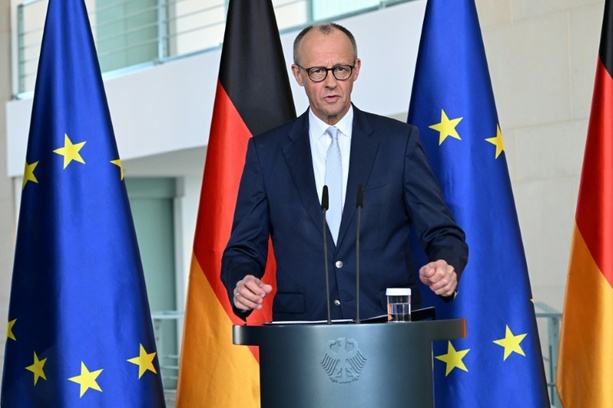 Bild vergr&ouml;&szlig;ern: Merz: Abzug von US-Truppen war in Gespräch mit Trump kein Thema